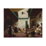 A Jewish wedding in Morocco, 1841 Postcard