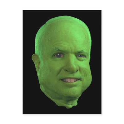 A John McCain Halloween! Post Cards by boldhumor
