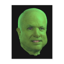 A John McCain Halloween! postcards