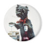 A jolly dog fridge magnet