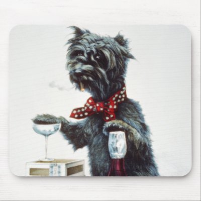 A jolly dog mousepads by tartanphoenix