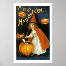 A Jolly Halloween Posters