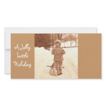A Jolly Little Holiday Card photo cards