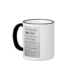 A Journal of the Plague Year, 1665 Coffee Mug