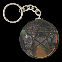 A Journey Begins with One Step keychains