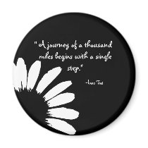 "A journey of a thousand..." magnets