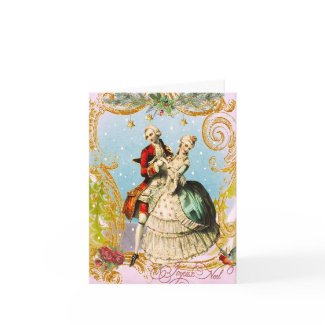A JOYEUX NOEL Christmas Card card