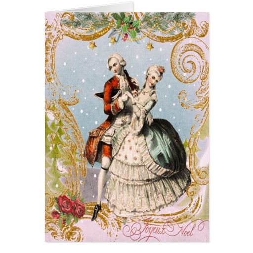 A JOYEUX NOEL Christmas Card