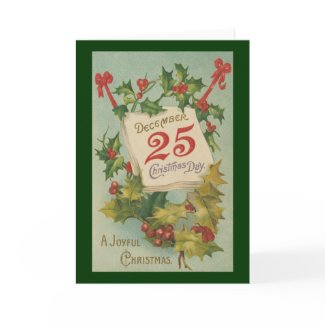 A Joyful Christmas Card card
