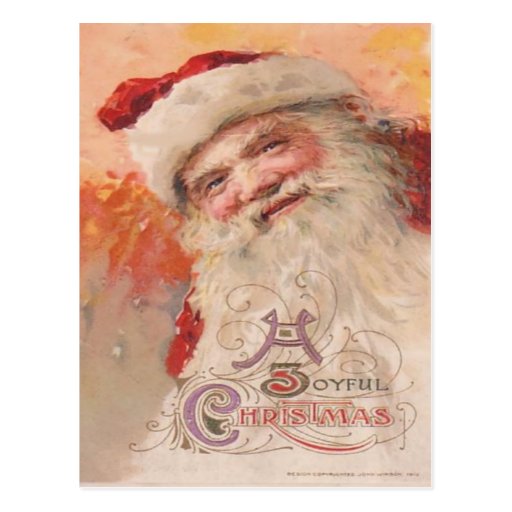A Joyful Christmas Postcard
