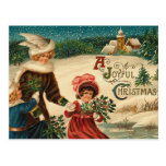 A Joyfull Christmas - Vintage Art Postcards