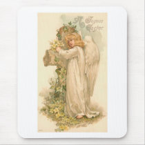 A Joyous Easter Angel Mouse Mat