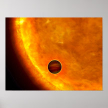A Jupiter-sized planet Print