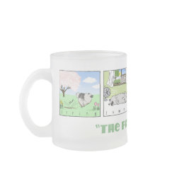 A Keeshond's Four Seasons mug