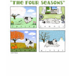 A Keeshond's Four Seasons Tees
