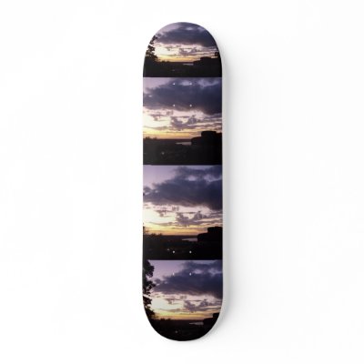 A Kentucky Sunset Skateboard by allthingsnatural
