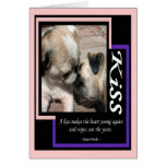 A Kiss... Greeting Card