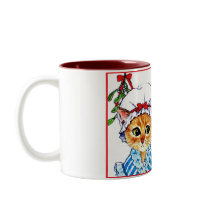 A kiss under the mistletoe mugs by JellyRollDesigns A kiss under the mistletoe mugs