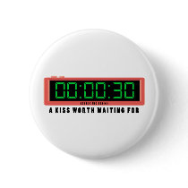A Kiss Worth Waiting For button by nut_meggers A Kiss Worth Waiting For button