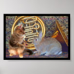 A Kitten, a Bunny and a French Horn posters