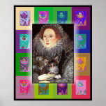 A kitten for Elizabeth I Print