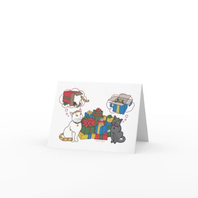 A Kitty Christmas Greeting Card by HolidayShoppe