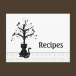 A Kitty's Imagination Recipe Card postcards