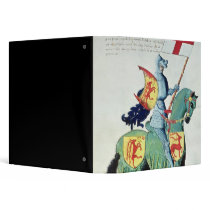 A Knight Carrying the Arms of Verona Vinyl Binders