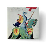 A Knight Carrying the Arms of Verona Pinback Buttons