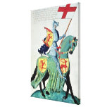 A Knight Carrying the Arms of Verona Gallery Wrap Canvas