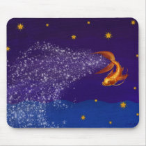 A Koi Among the Stars - mousepad