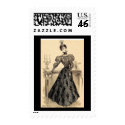 A Lady of Great Fashion postage