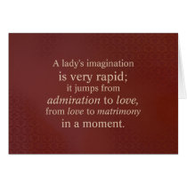 A Lady's Imagination Cards