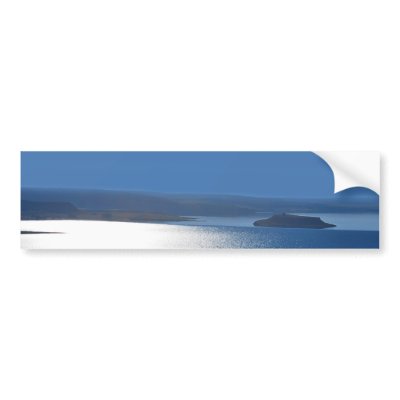 A Lakeside Story Bumper Sticker by TheScenicRoute