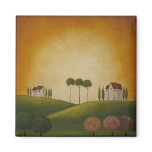 A Landscape in Tuscany magnets