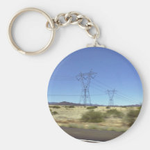 A large steel based electric pylon carrying high t keychain