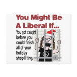 A Liberal’s Holiday Shoplifting Post Card