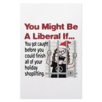 A Liberal’s Holiday Shoplifting stationery by RightWingGifts A Liberal’s Holiday Shoplifting stationery