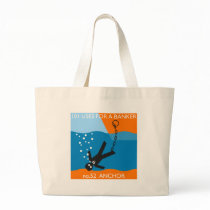 a life on the ocean wave.. canvas bags
