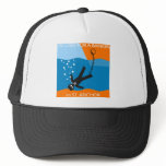 a life on the ocean wave.. trucker hat