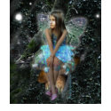 A light blue fairy t-shirts by myfairies A light blue fairy t-shirts