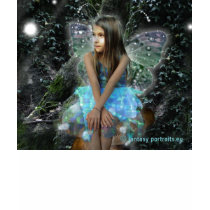 A light blue fairy t-shirts