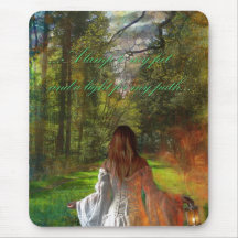 A Light for my Path Mousepad