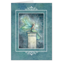 A Light in the Dark Fairy Candle Card