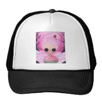 cupcake, sugar, fueled, sugarfueled, michael, banks, coallus, sprinkles, pink, rainbow, heart, icing, Trucker Hat with custom graphic design