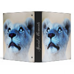 A lions surprise 3 ring binder