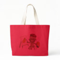 A little artist Socky the Sock Monkey Bag