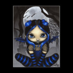 "A Little Batty" Postcard
