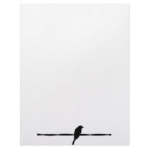 A Little Bird Told Me Letterhead Design