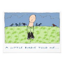a little birdie told me... Invitation